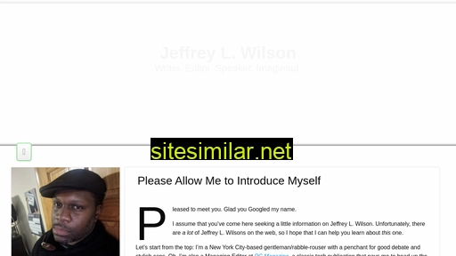jeffreylwilson.net alternative sites