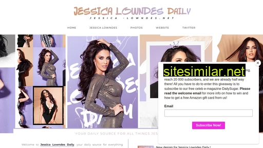 Jessica-lowndes similar sites