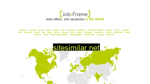jobframe.net alternative sites