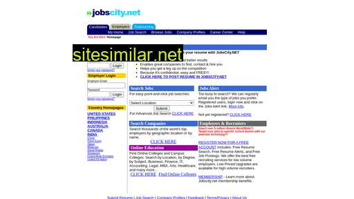 jobscity.net alternative sites