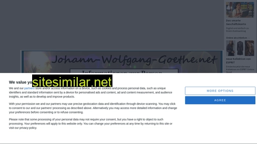 johann-wolfgang-goethe.net alternative sites