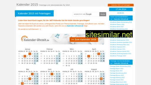 kalender-2015.net alternative sites