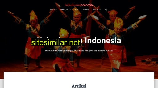 Kebudayaanindonesia similar sites