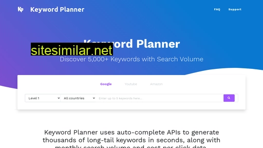 keywordplanner.net alternative sites