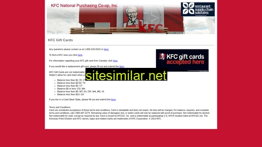 kfcgc.net alternative sites