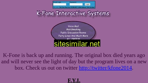 kfone.net alternative sites