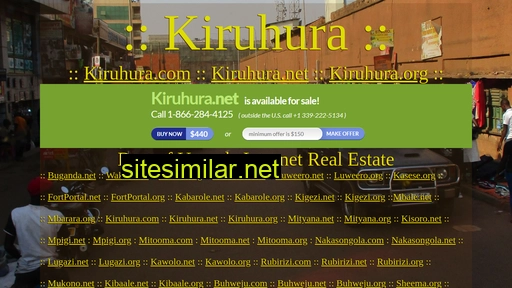 Kiruhura similar sites