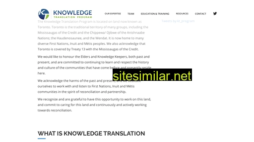 knowledgetranslation.net alternative sites
