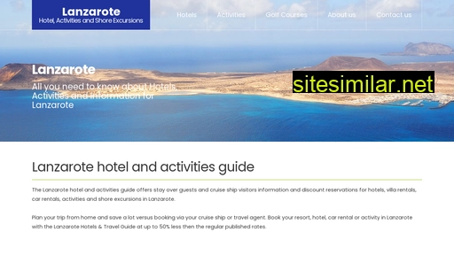 Lanzarote-guide similar sites