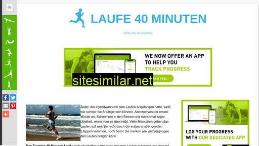 laufe40minuten.net alternative sites