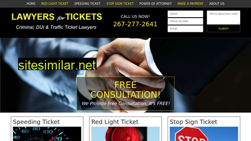 lawyersfortickets.net alternative sites