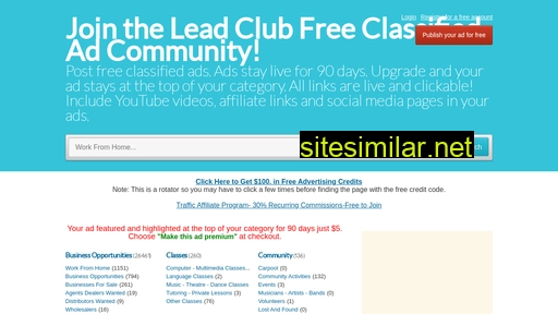 Leadclub similar sites