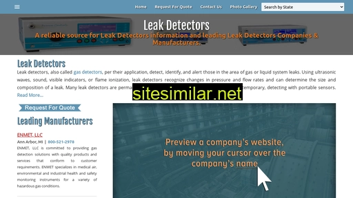 Leak-detectors similar sites