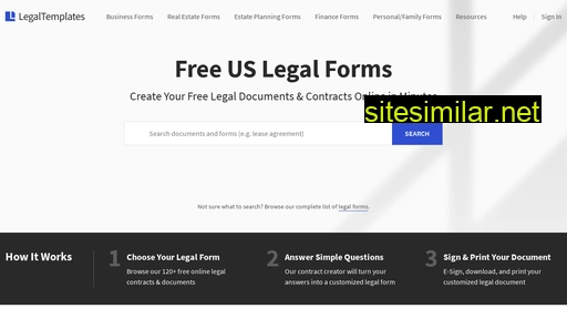 legaltemplates.net alternative sites