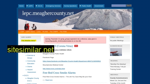 lepc.meaghercounty.net alternative sites