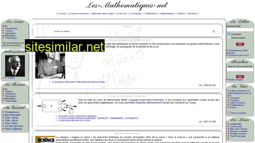 les-mathematiques.net alternative sites