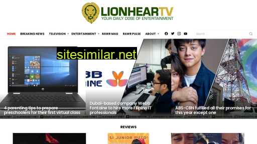 Lionheartv similar sites