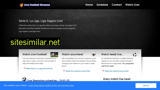 livefootballstreams.net alternative sites