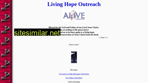 livinghopeoutreach.net alternative sites