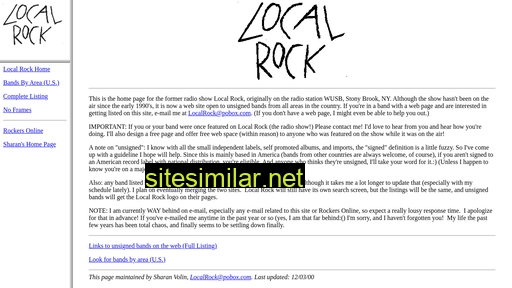 Localrock similar sites