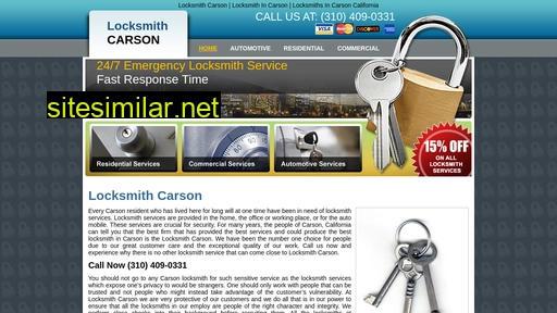 locksmithcarson.net alternative sites
