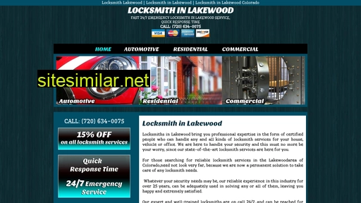 Locksmithinlakewood similar sites
