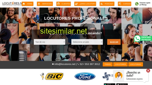 locutores.net alternative sites
