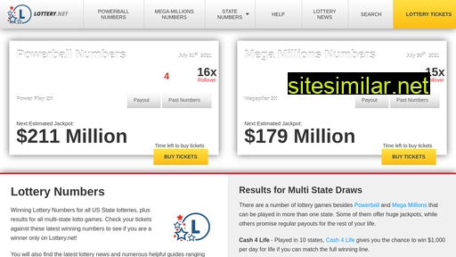 Lottery similar sites