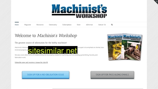 Machinistsworkshop similar sites