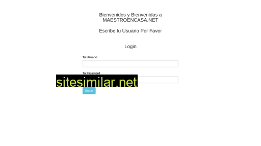 maestroencasa.net alternative sites