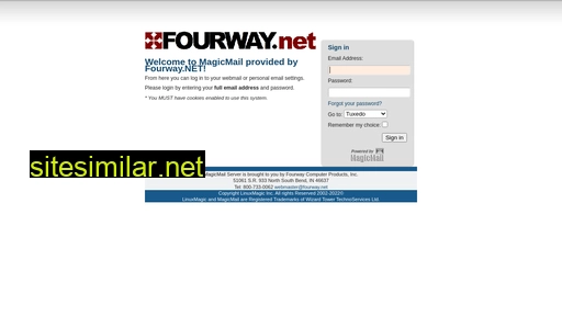 mail.fourway.net alternative sites