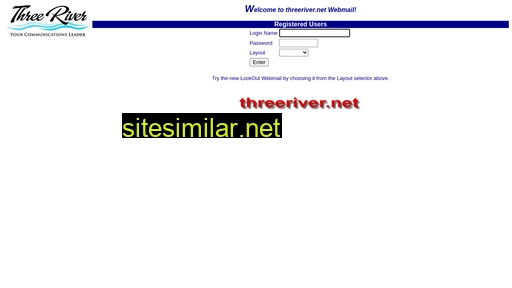 mail.threeriver.net alternative sites