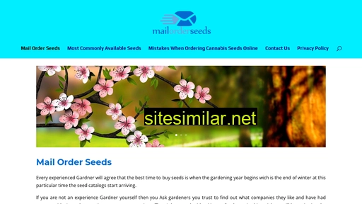 Mailorderseeds similar sites