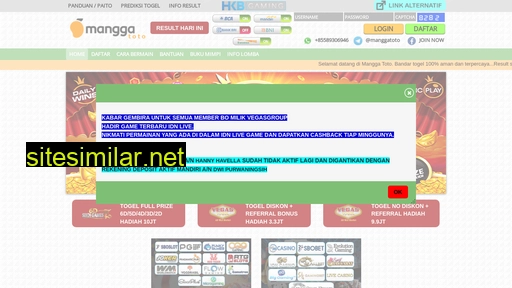 manggatoto.net alternative sites