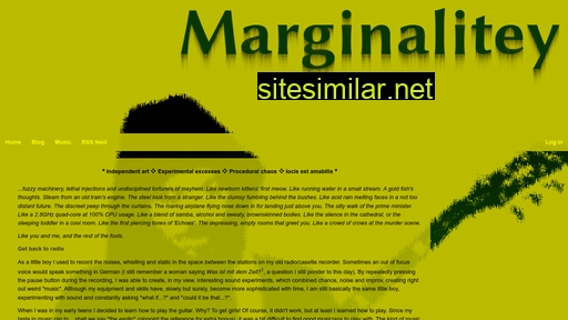 Marginalitey similar sites