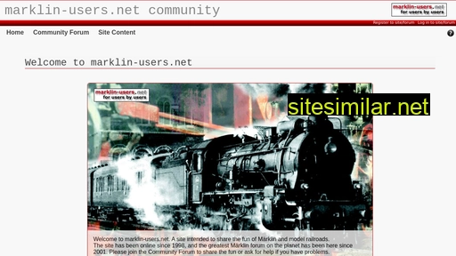 marklin-users.net alternative sites
