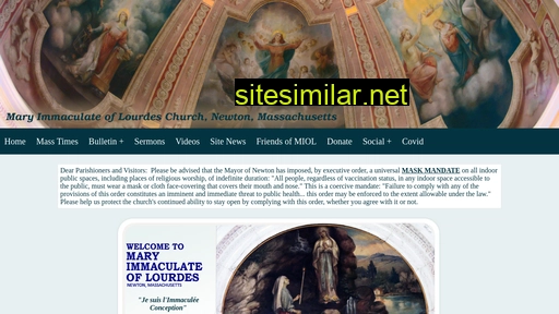 Maryimmaculate similar sites