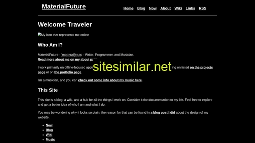 materialfuture.net alternative sites