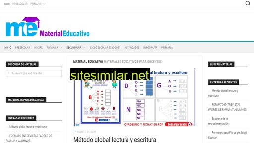 materialeseducativos.net alternative sites