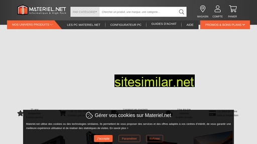 materiel.net alternative sites