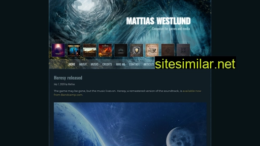 mattiaswestlund.net alternative sites