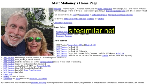 mattmahoney.net alternative sites