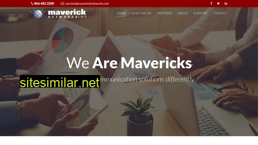 Mavericknetworks similar sites
