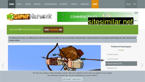 mcgamer.net alternative sites