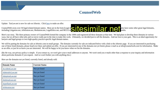 medmallaw.net alternative sites