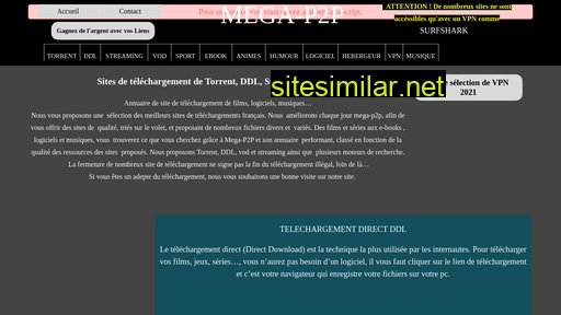 mega-p2p.net alternative sites