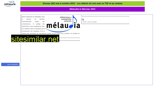 melaudia.net alternative sites