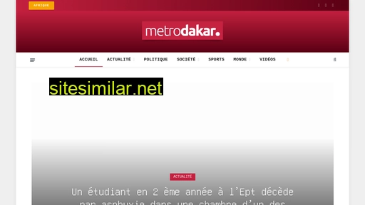 metrodakar.net alternative sites