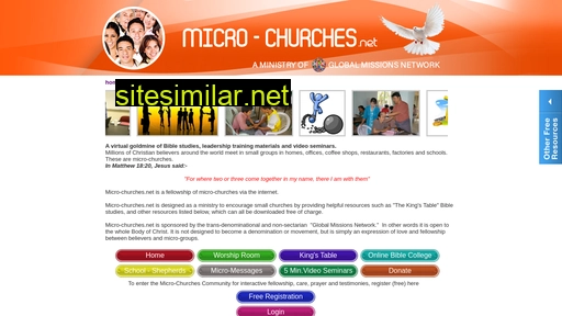 Micro-churches similar sites