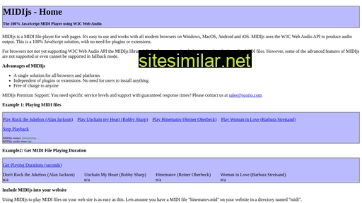 midijs.net alternative sites